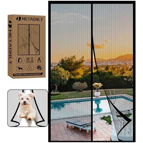 *Casava Ropa Affiliate Link. Magnetic Screen Door, Screen Door Mesh,Door Screen Magnetic Closure for Patio Door, Keep Bugs Out, Automatical Closure, Easy Install, Actual Screen Size 40"x81" (Fit Door Size up to 38"x80")