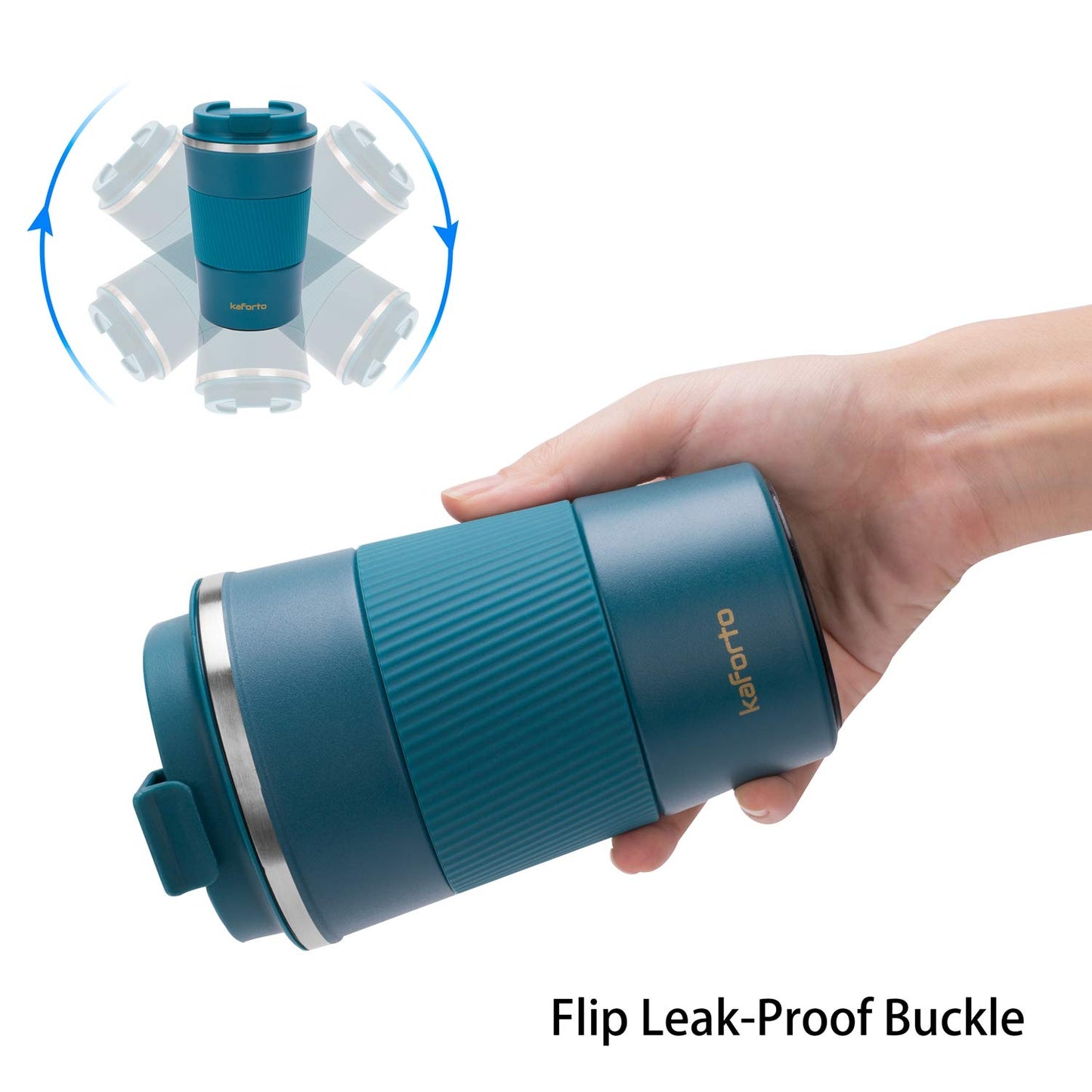 *Amazon Affiliate Link 12oz Insulated Coffee Travel Mug Stainless Steel Vacuum Coffee Cup Leakproof with Screw Lid Double Wall Coffee Tumbler Reusable Thermal Cup for Hot/Iced Beverage - 380ml, Black