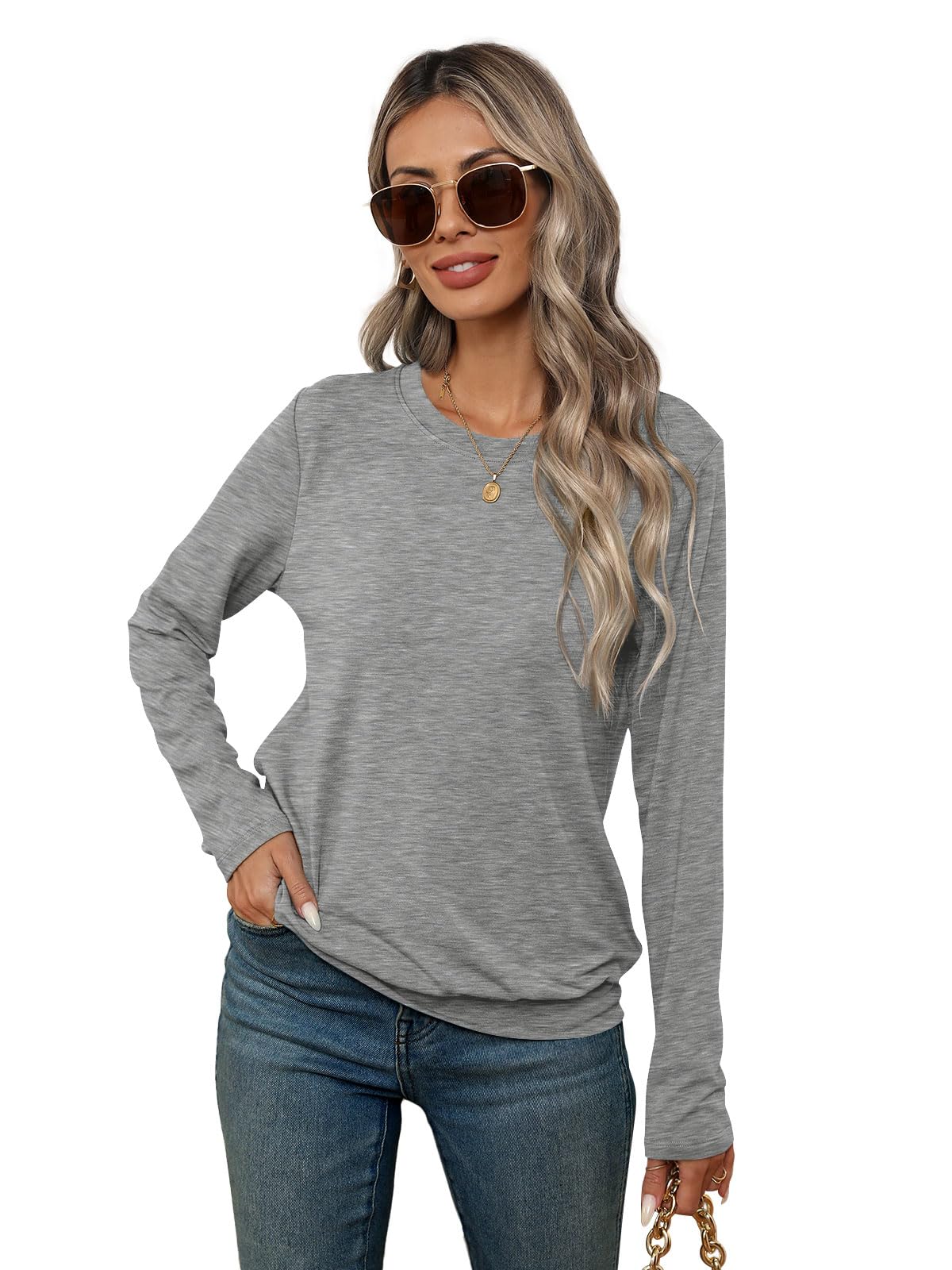 Womens Dressy Casual Long Sleeve Shirts
