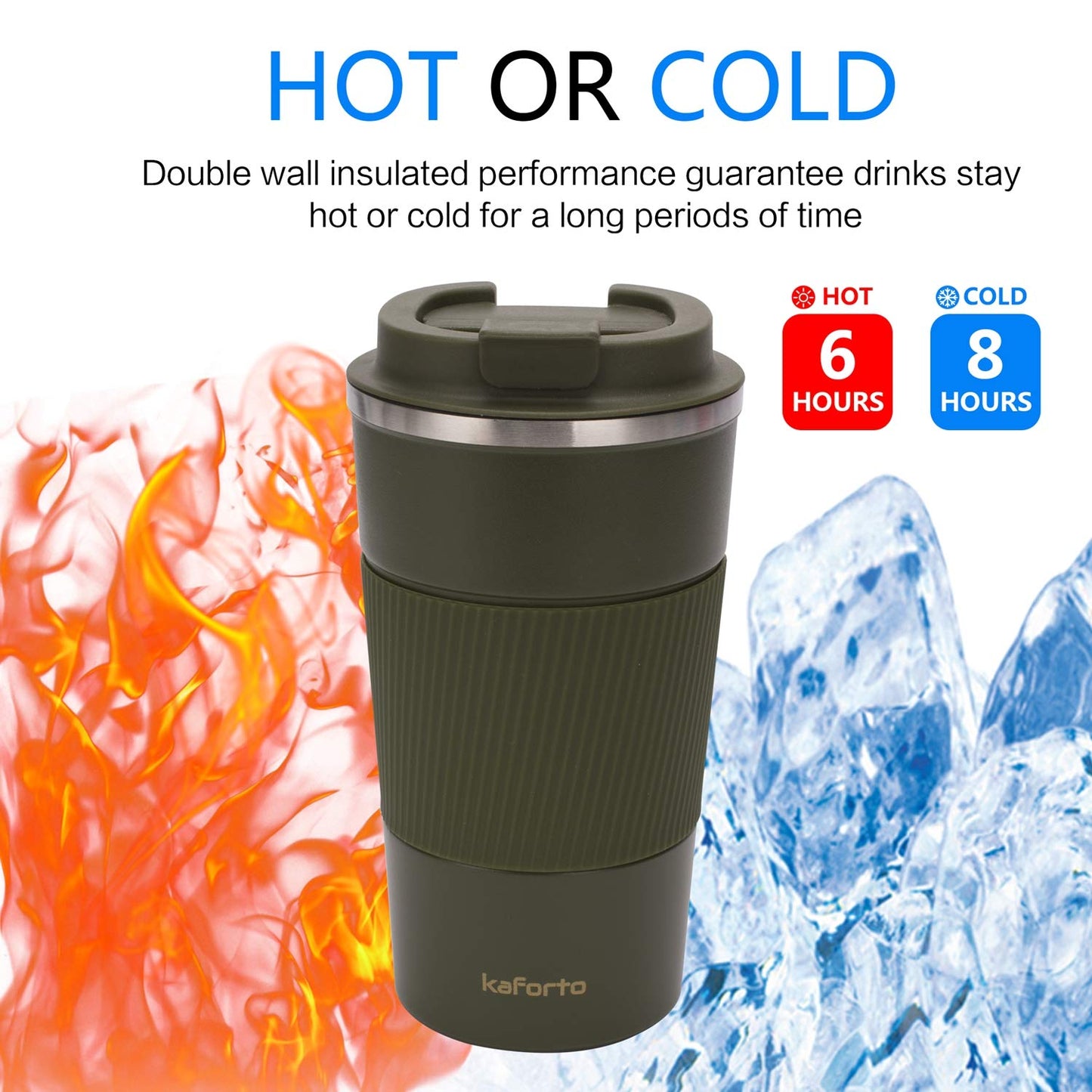 *Amazon Affiliate Link 12oz Insulated Coffee Travel Mug Stainless Steel Vacuum Coffee Cup Leakproof with Screw Lid Double Wall Coffee Tumbler Reusable Thermal Cup for Hot/Iced Beverage - 380ml, Black