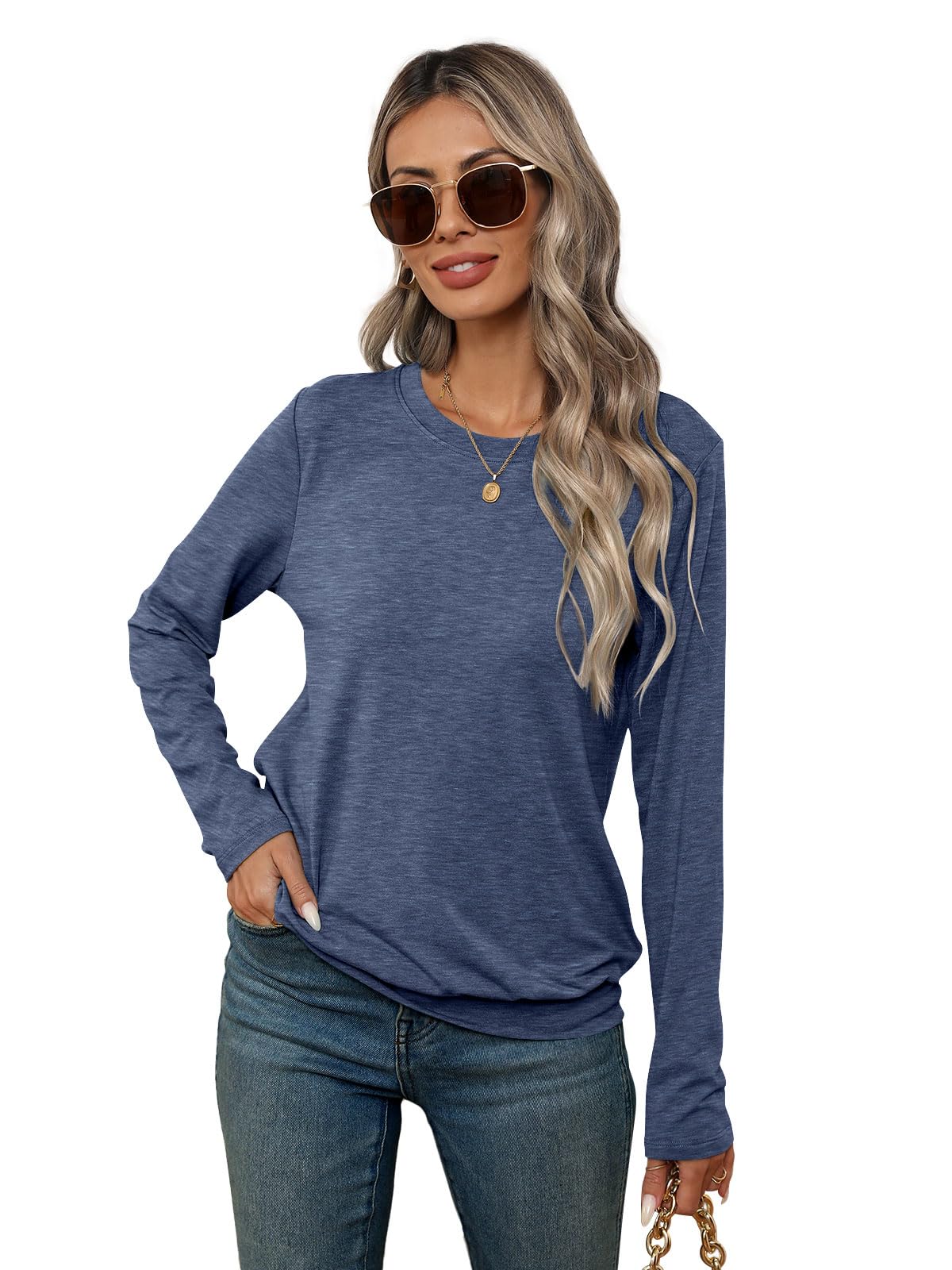 Womens Dressy Casual Long Sleeve Shirts