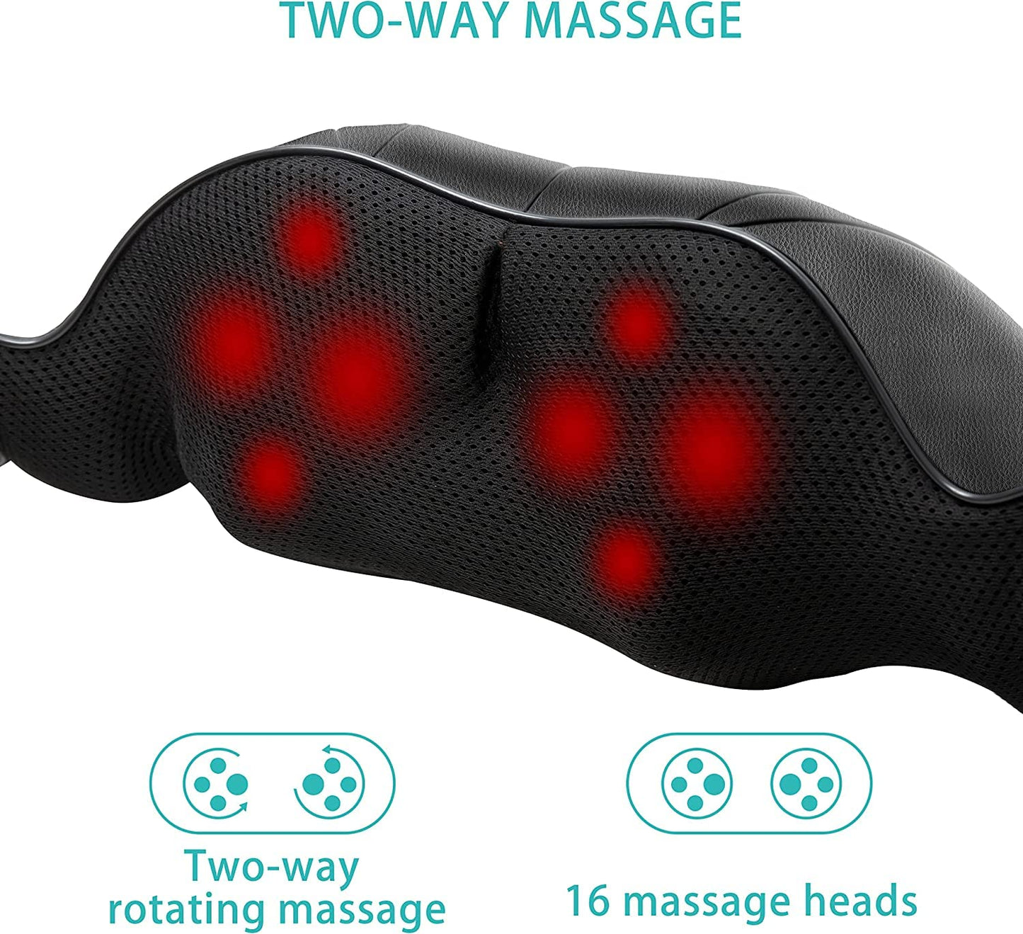 Back and Neck Massager (Deep Tissue Kneading) *Not Cordless
