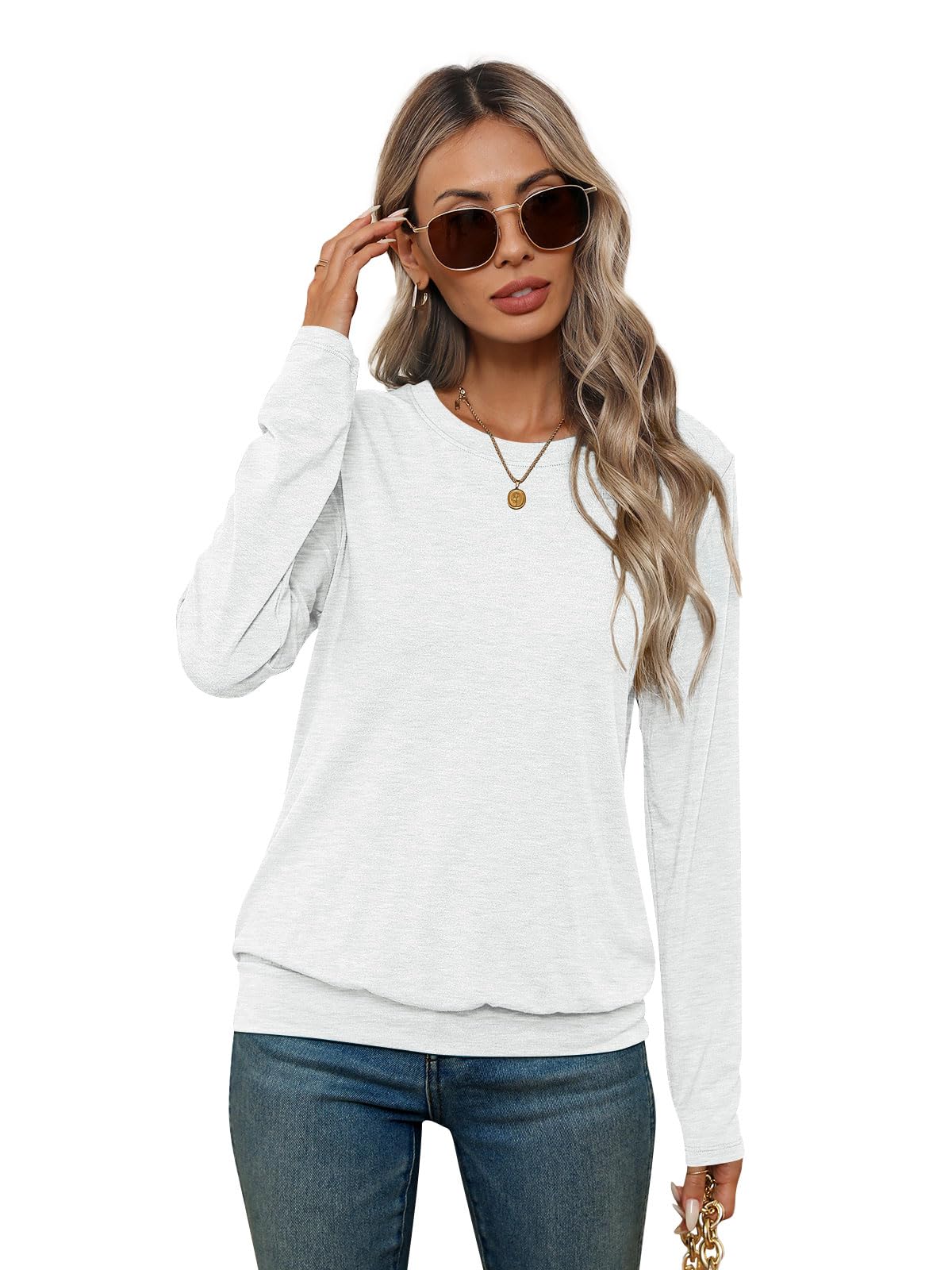 Womens Dressy Casual Long Sleeve Shirts