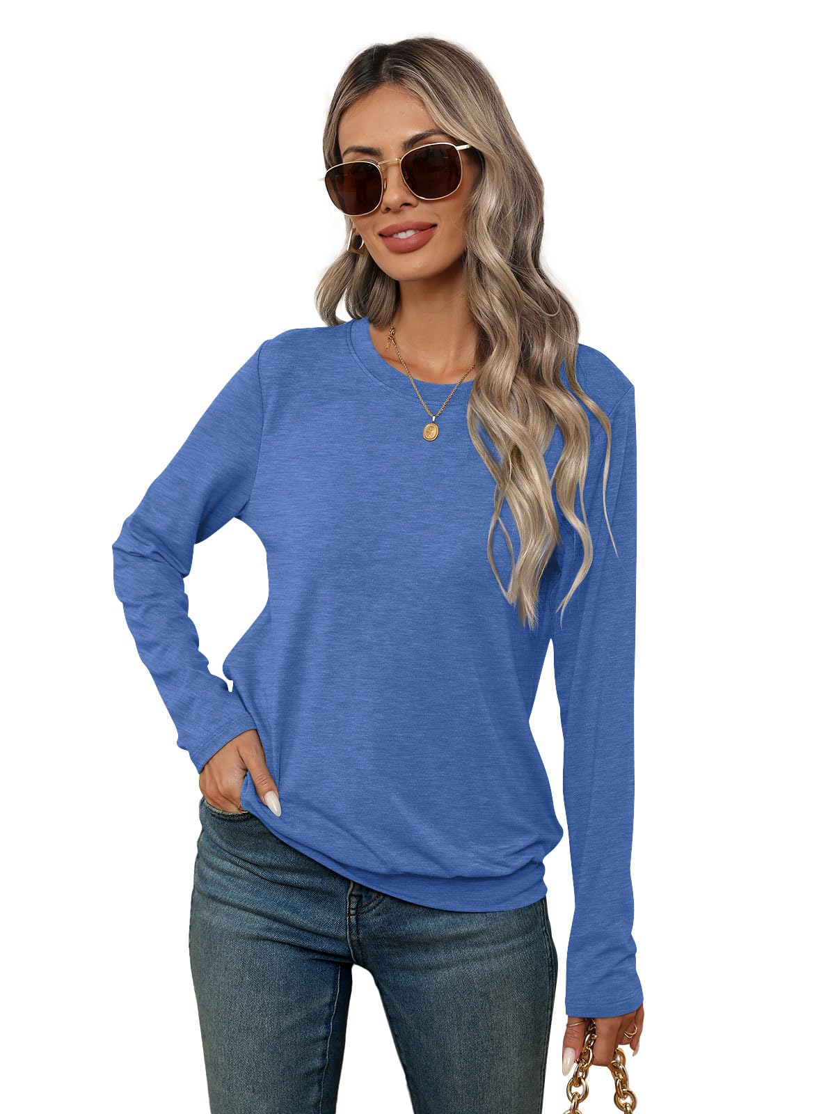 Womens Dressy Casual Long Sleeve Shirts