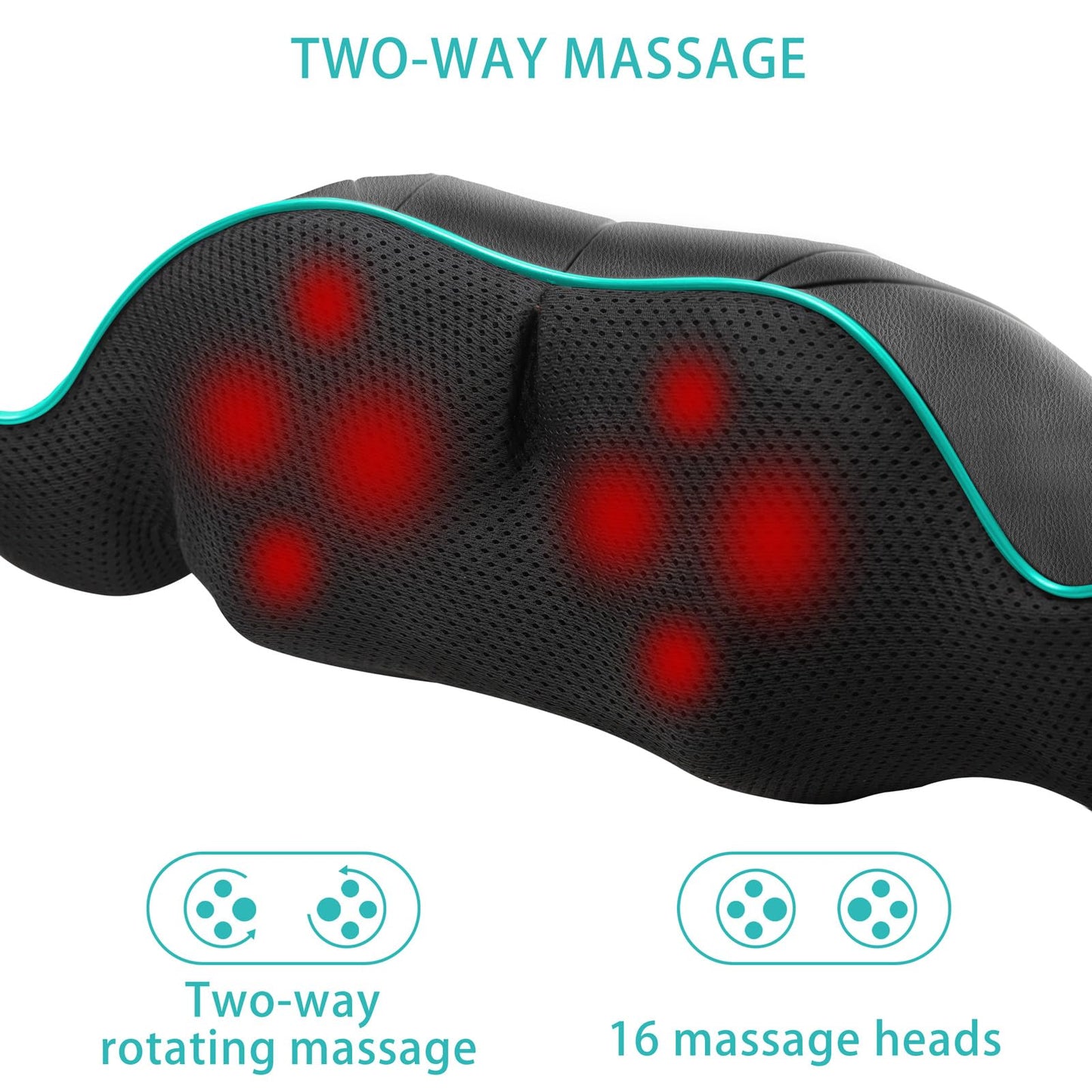 Back and Neck Massager (Deep Tissue Kneading) *Not Cordless