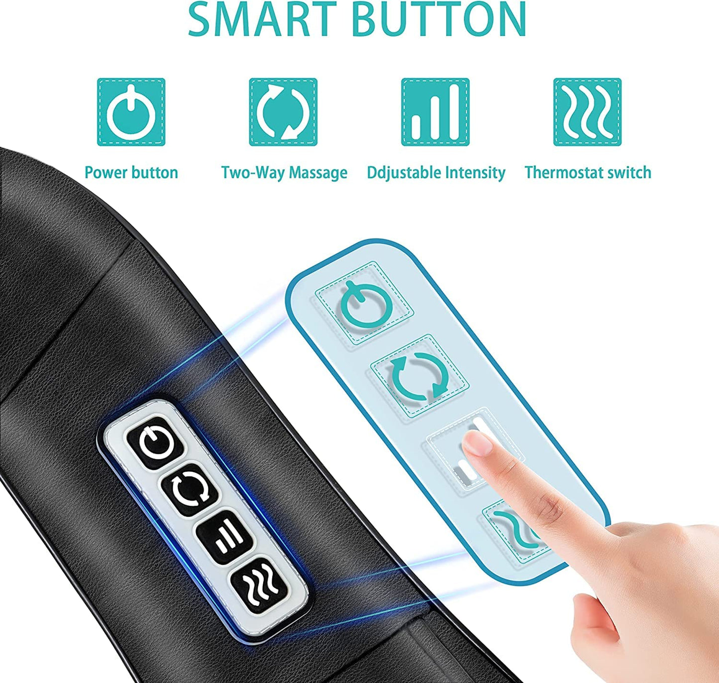 Back and Neck Massager (Deep Tissue Kneading) *Not Cordless