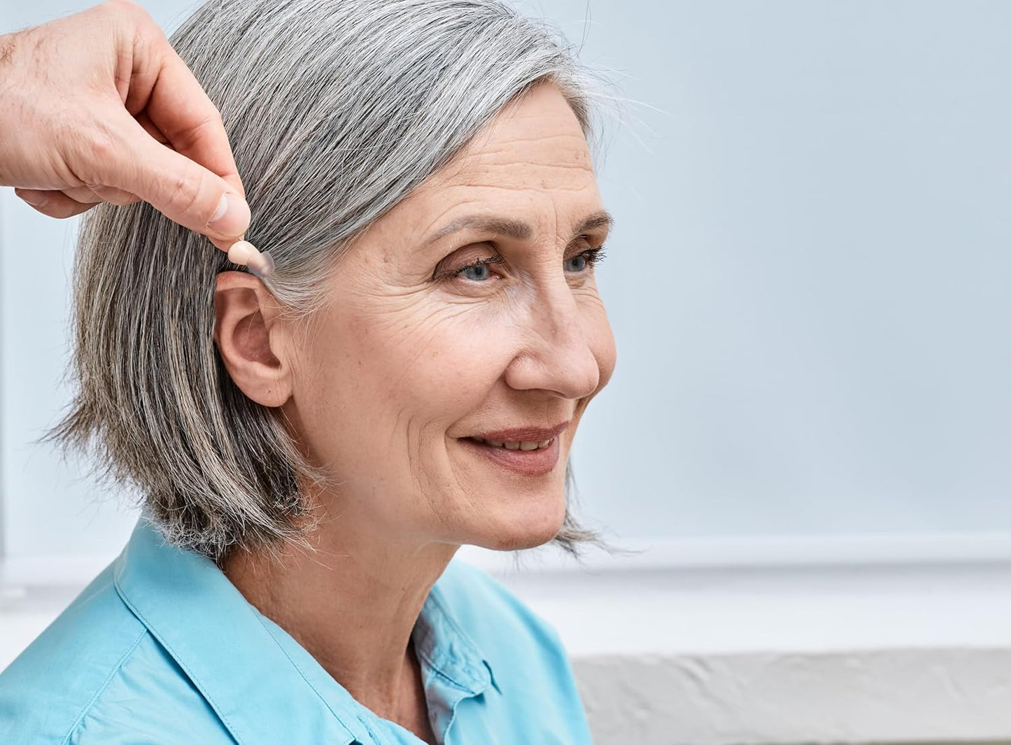 Audien ATOM PRO 2 Wireless Rechargeable OTC Hearing Aid, Premium Comfort Design and Nearly Invisible