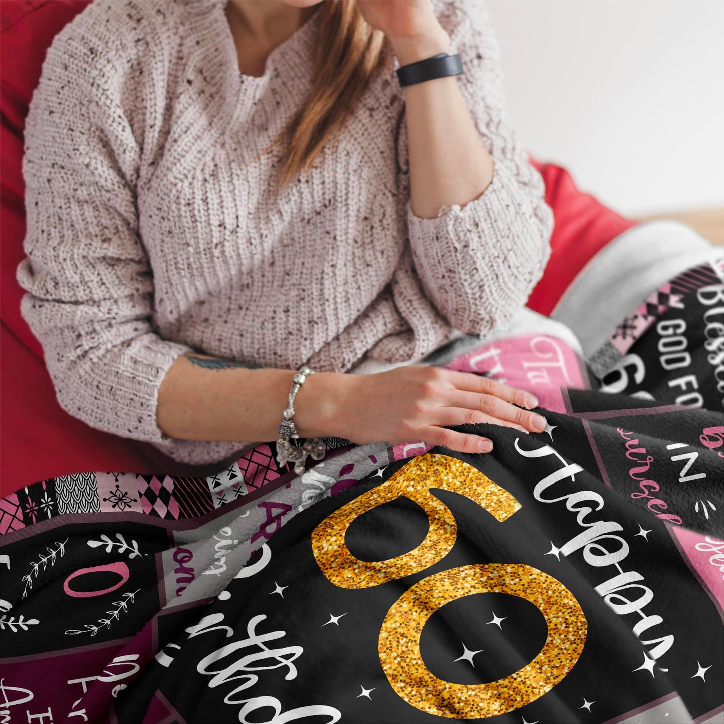 *CasavaRopa Affiliate Link Amonee-YL 50th Birthday Gifts for Women, 50th Birthday Gift Blanket 60"X80", 50 Year Old Gifts for Women, 50th Birthday Gifts for Her, 50th Birthday Decorations, 50 Years Old Birthday Gifts for Woman