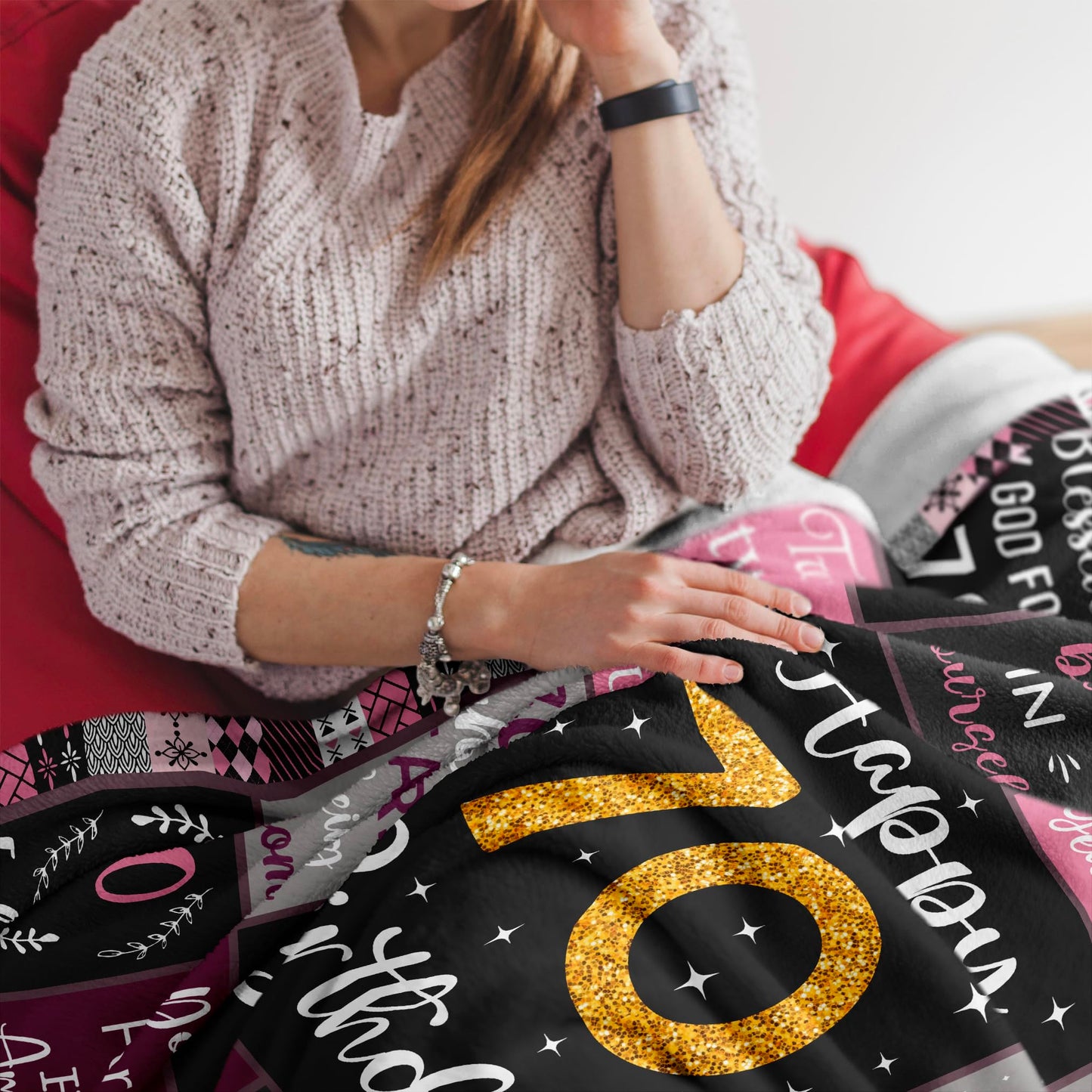 *CasavaRopa Affiliate Link Amonee-YL 50th Birthday Gifts for Women, 50th Birthday Gift Blanket 60"X80", 50 Year Old Gifts for Women, 50th Birthday Gifts for Her, 50th Birthday Decorations, 50 Years Old Birthday Gifts for Woman