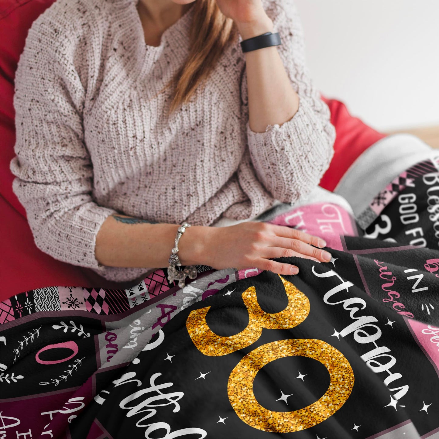 *CasavaRopa Affiliate Link Amonee-YL 50th Birthday Gifts for Women, 50th Birthday Gift Blanket 60"X80", 50 Year Old Gifts for Women, 50th Birthday Gifts for Her, 50th Birthday Decorations, 50 Years Old Birthday Gifts for Woman