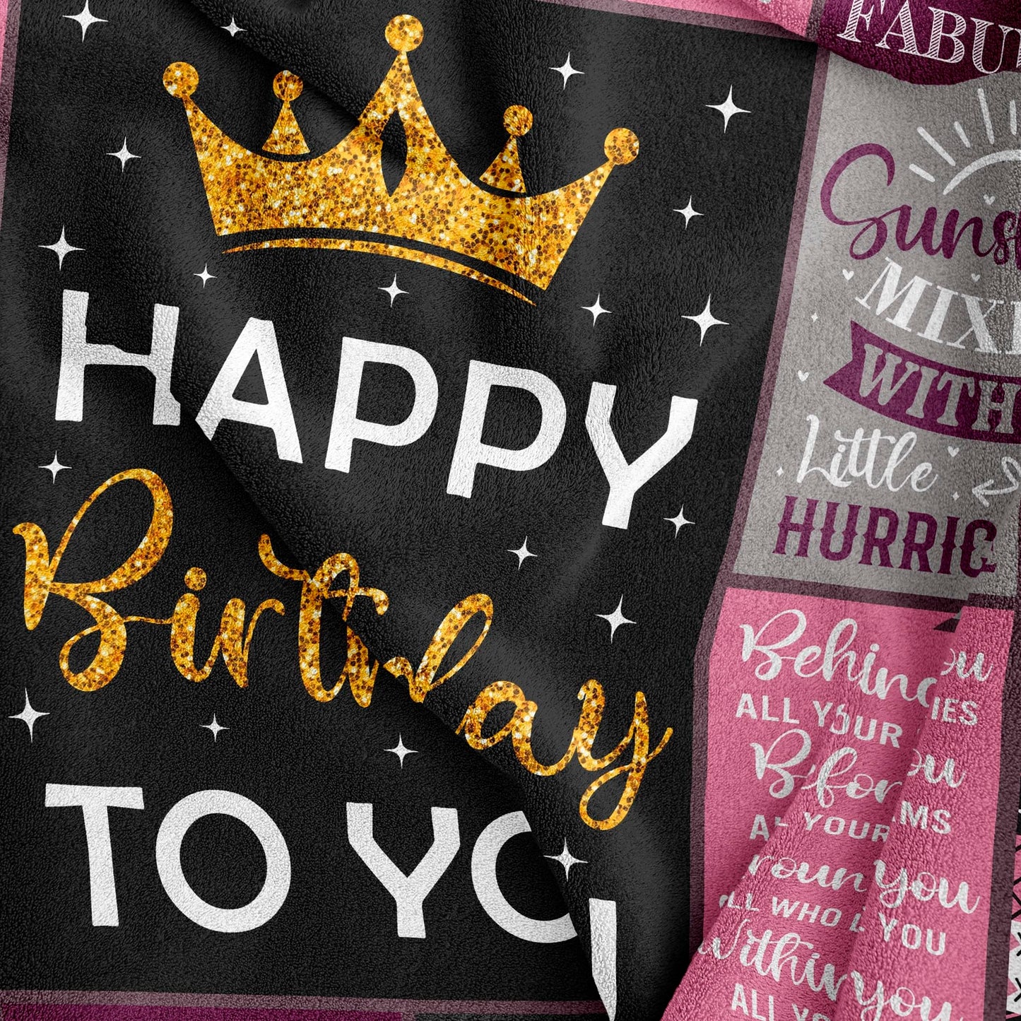 *CasavaRopa Affiliate Link Amonee-YL 50th Birthday Gifts for Women, 50th Birthday Gift Blanket 60"X80", 50 Year Old Gifts for Women, 50th Birthday Gifts for Her, 50th Birthday Decorations, 50 Years Old Birthday Gifts for Woman