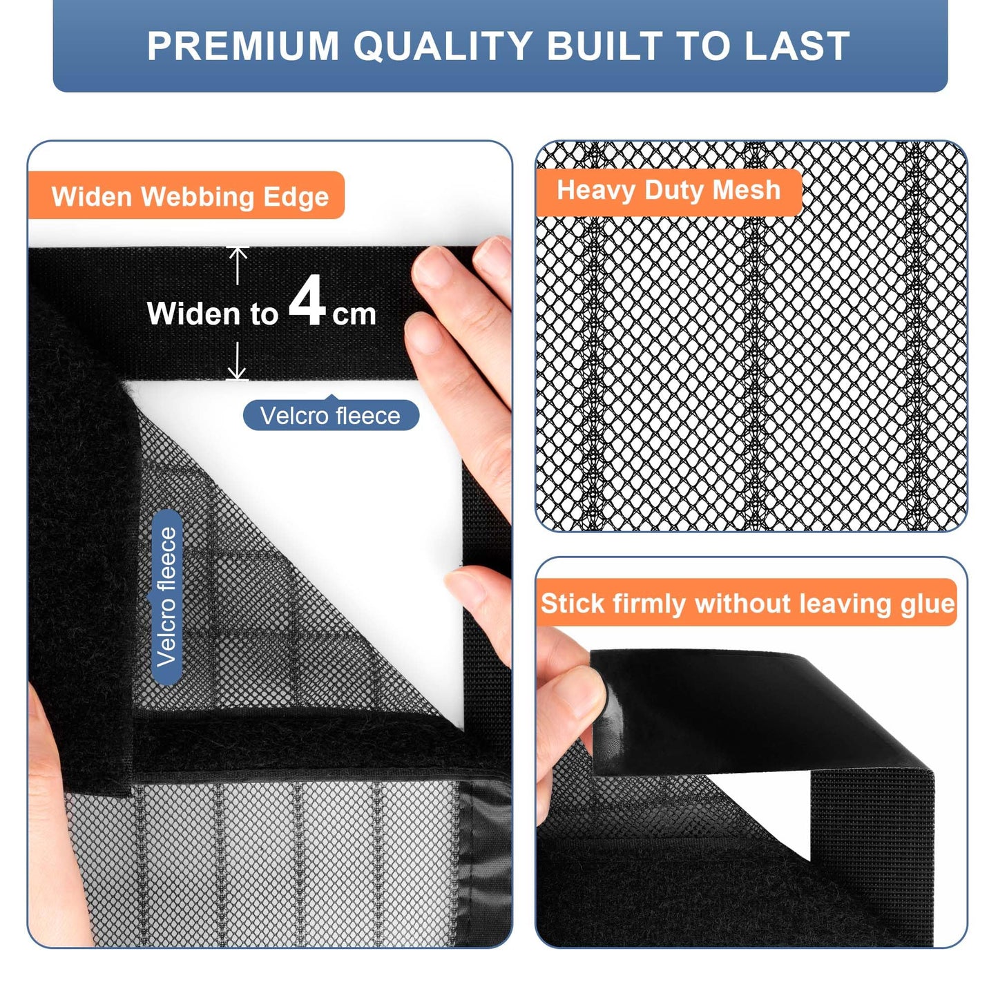 *Casava Ropa Affiliate Link. Magnetic Screen Door, Screen Door Mesh,Door Screen Magnetic Closure for Patio Door, Keep Bugs Out, Automatical Closure, Easy Install, Actual Screen Size 40"x81" (Fit Door Size up to 38"x80")