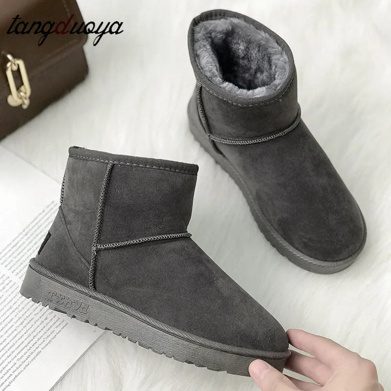 Waterproof Woman Boot (Thick, Warm, Plush)