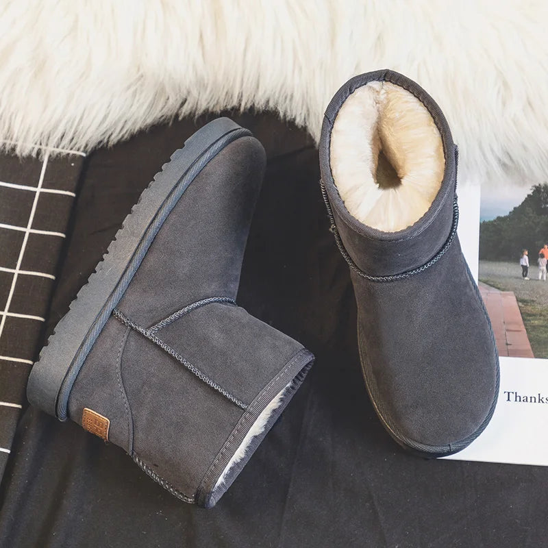 Waterproof Woman Boot (Thick, Warm, Plush)