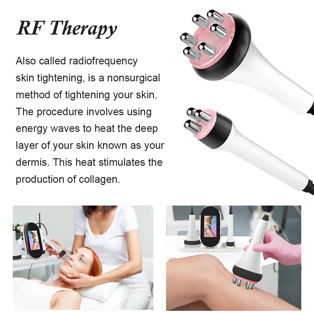 40K Ultrasonic Cavitation Radio Frequency Body Slimming System Machine RF