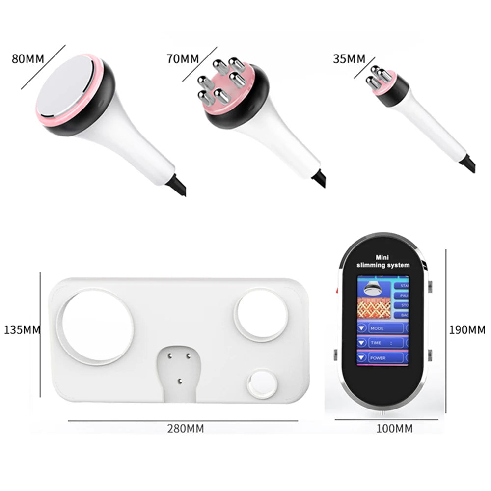 40K Ultrasonic Cavitation Radio Frequency Body Slimming System Machine RF