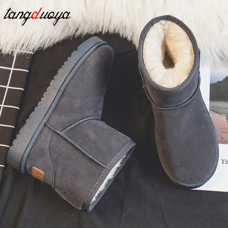 Waterproof Woman Boot (Thick, Warm, Plush)