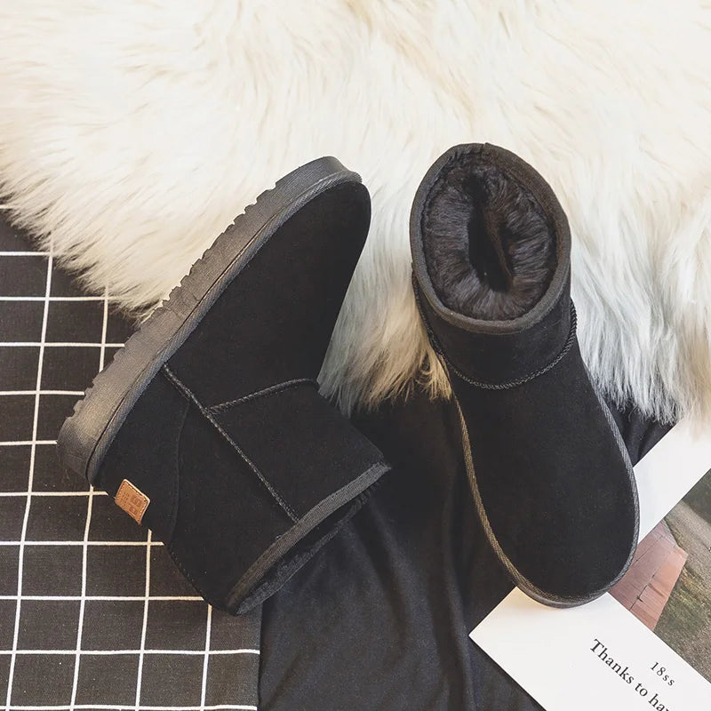Waterproof Woman Boot (Thick, Warm, Plush)