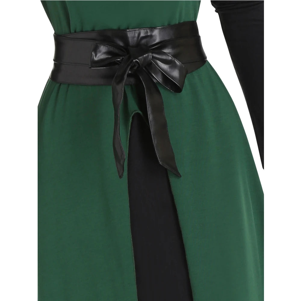 Longline Hooded Dress (Estilo Gotico)