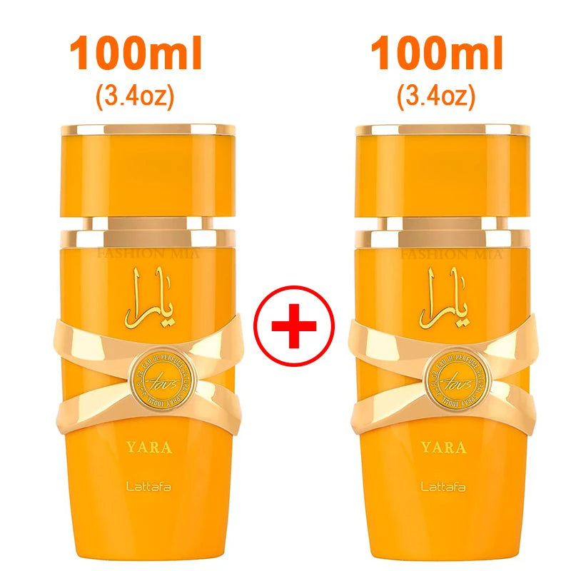 (YARA) 2 Box Set (100ml) Men's Yara and Candy Women Arabic perfume