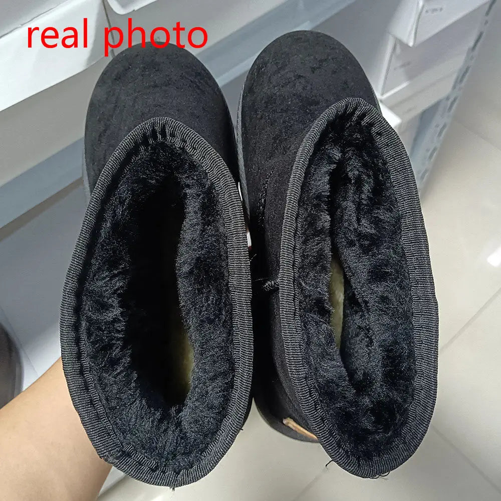 Waterproof Woman Boot (Thick, Warm, Plush)
