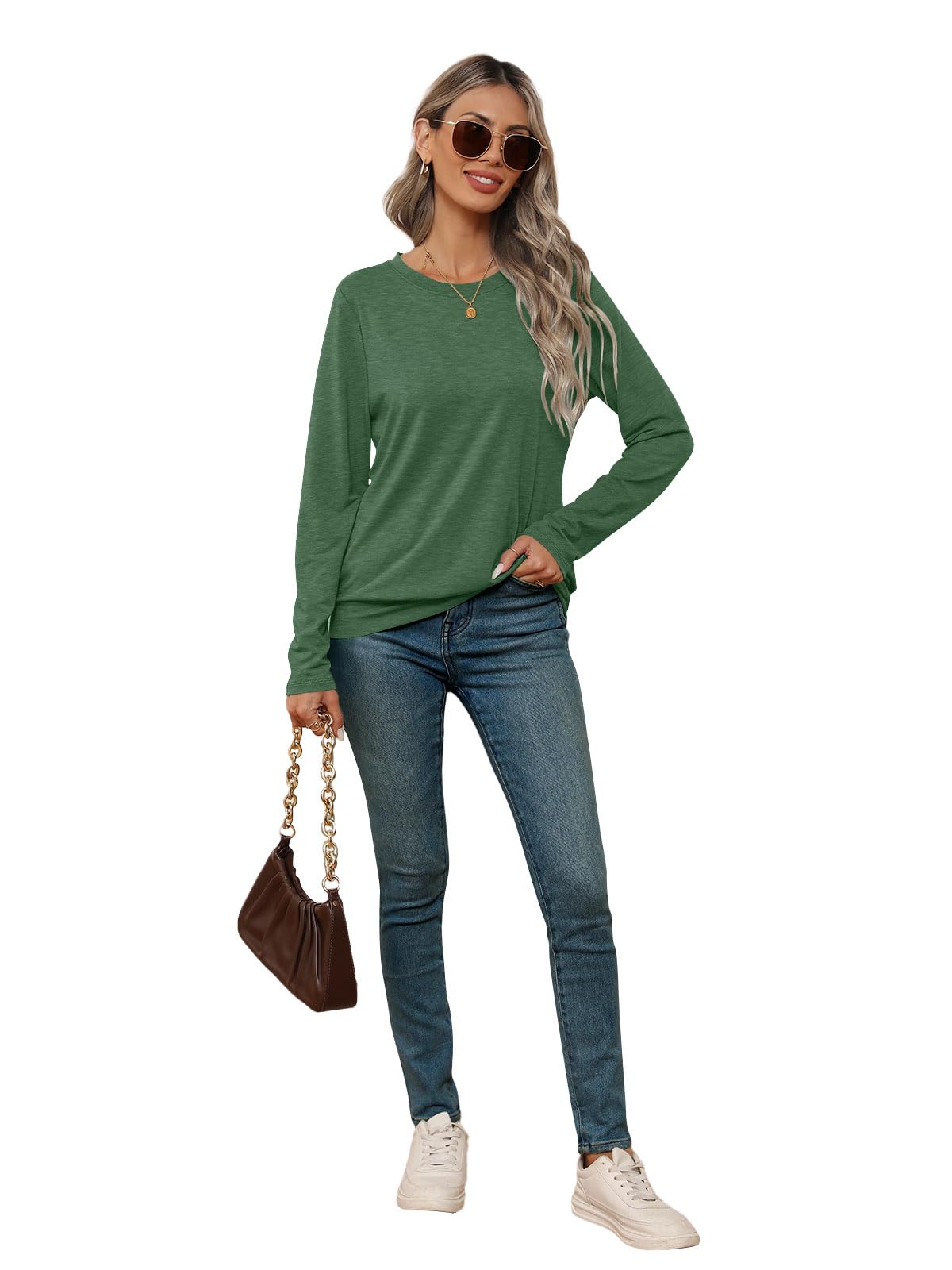 Womens Dressy Casual Long Sleeve Shirts