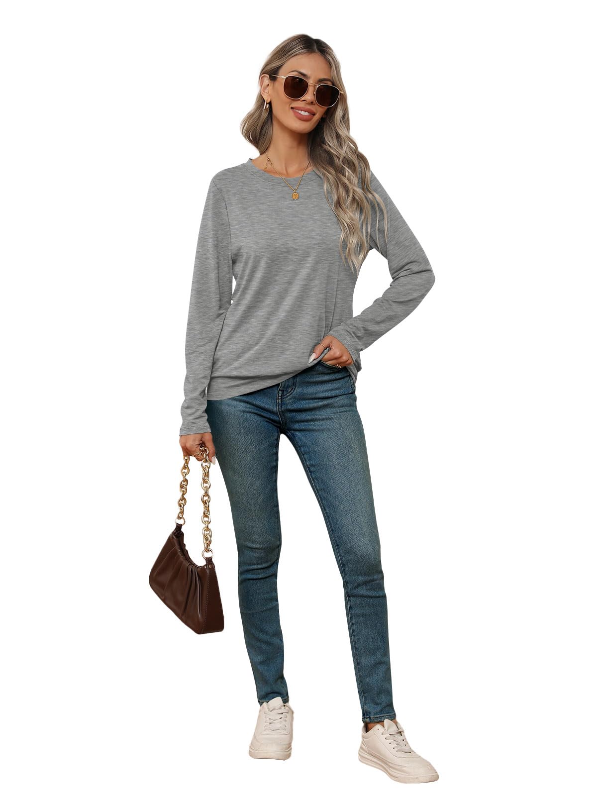 Womens Dressy Casual Long Sleeve Shirts