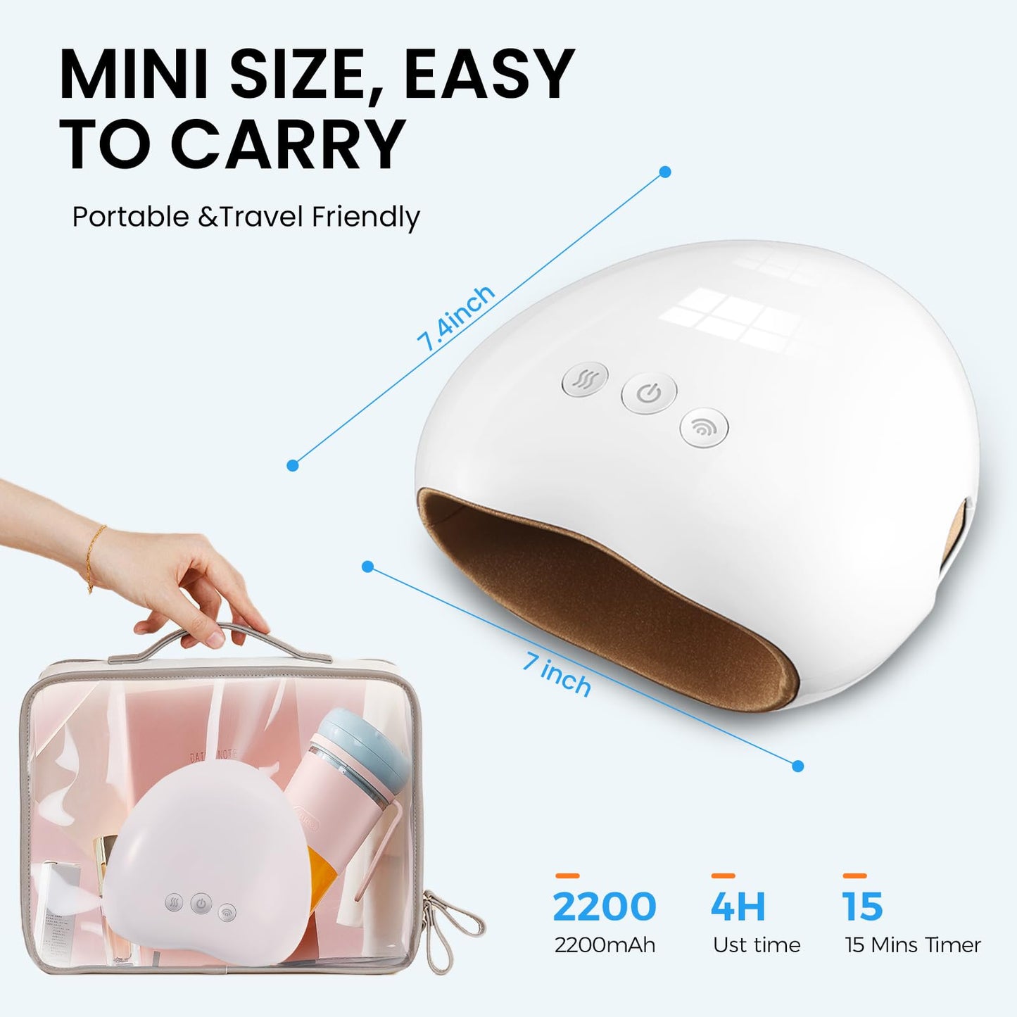 NOWWISH Hand Massager with Heat and Compression for Arthritis and Carpal Tunnel Pain