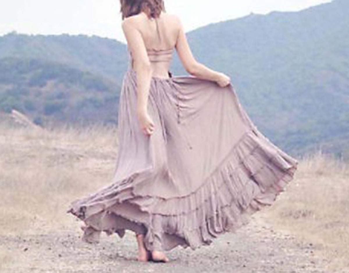 R.Vivimos Womens Summer Boho Sexy Backless Long Dresses