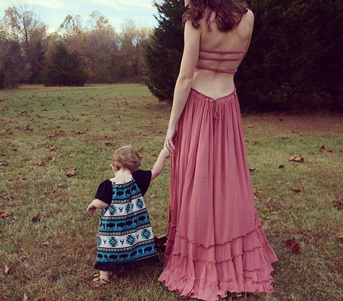R.Vivimos Womens Summer Boho Sexy Backless Long Dresses