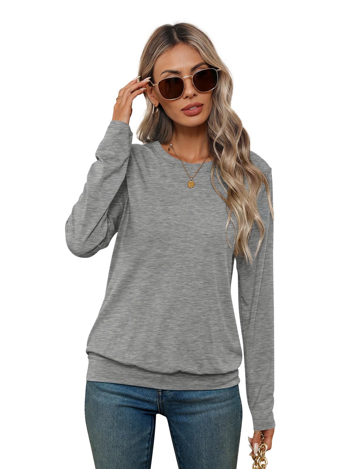 Womens Dressy Casual Long Sleeve Shirts