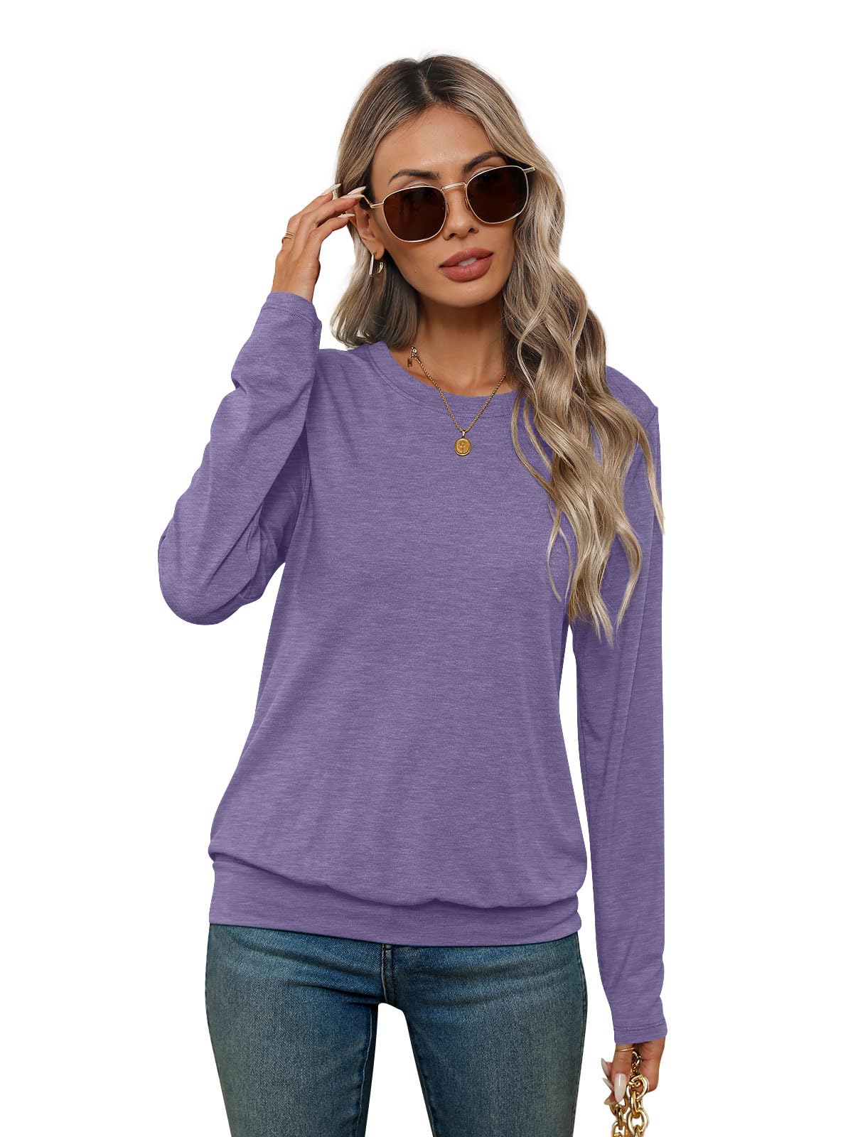 Womens Dressy Casual Long Sleeve Shirts