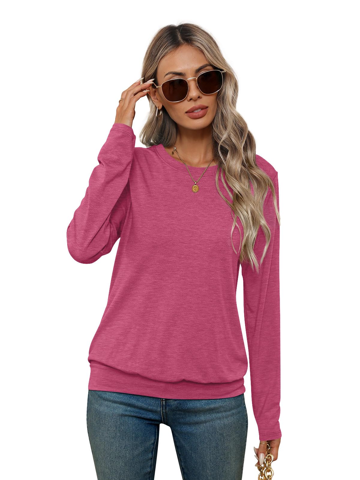 Womens Dressy Casual Long Sleeve Shirts