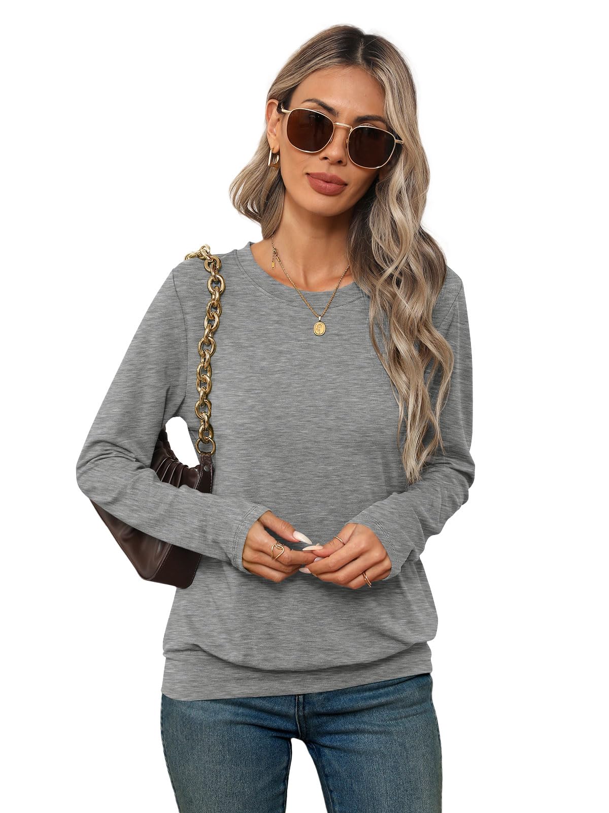 Womens Dressy Casual Long Sleeve Shirts