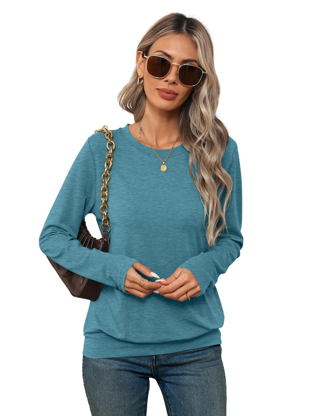 Womens Dressy Casual Long Sleeve Shirts