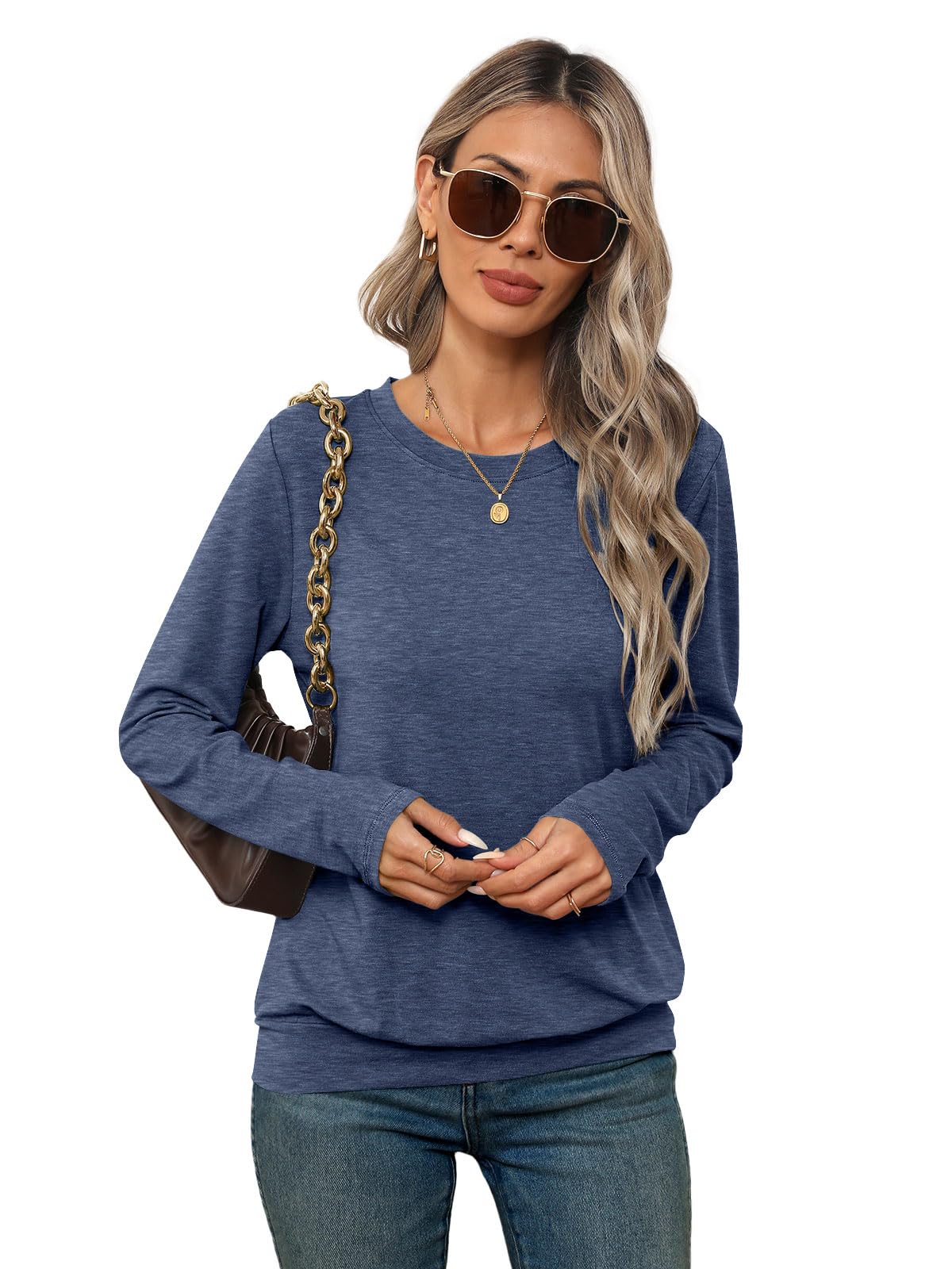 Womens Dressy Casual Long Sleeve Shirts