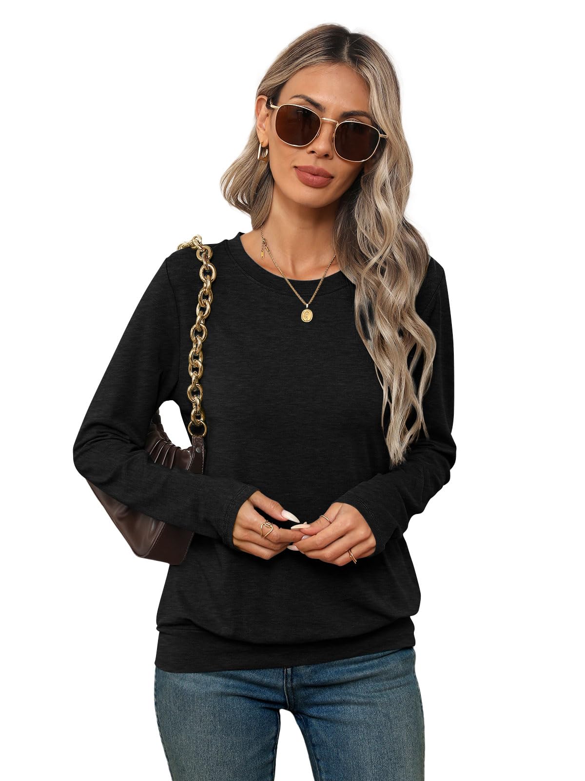 Womens Dressy Casual Long Sleeve Shirts