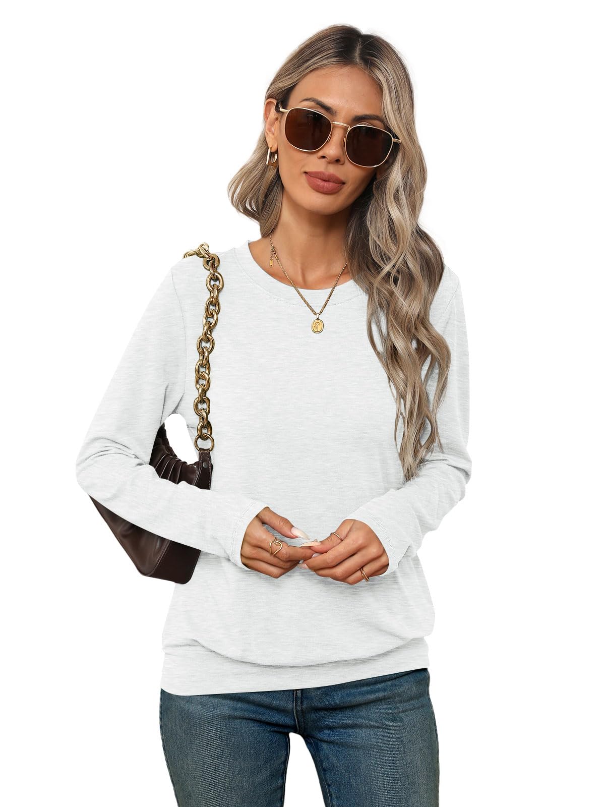 Womens Dressy Casual Long Sleeve Shirts