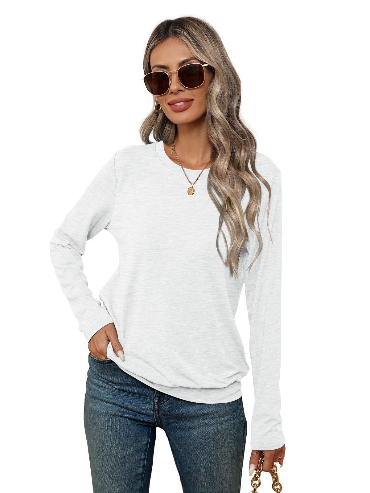 Womens Dressy Casual Long Sleeve Shirts