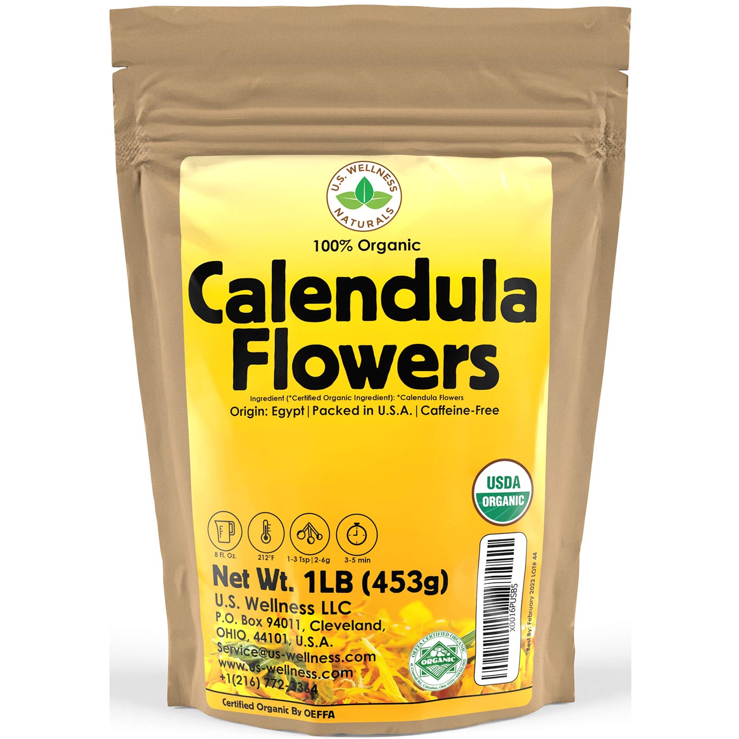Calendula Tea 1LB (16Oz)