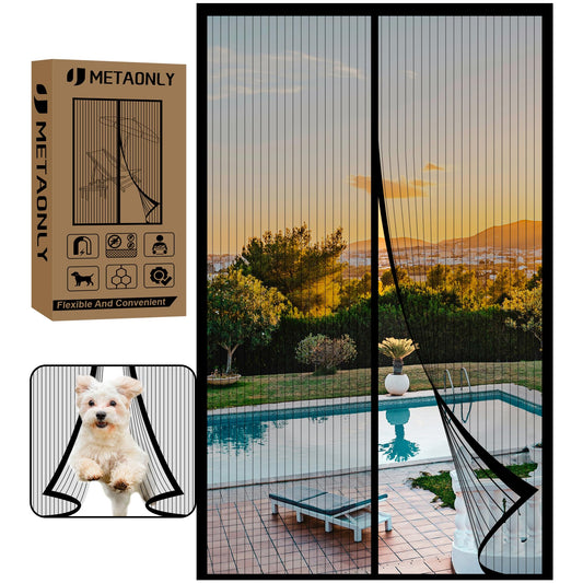 *Casava Ropa Affiliate Link.  Magnetic Screen Door, Screen Door Mesh,Door Screen Magnetic Closure for Patio Door, Keep Bugs Out, Automatical Closure, Easy Install, Actual Screen Size 40"x81" (Fit Door Size up to 38"x80")
