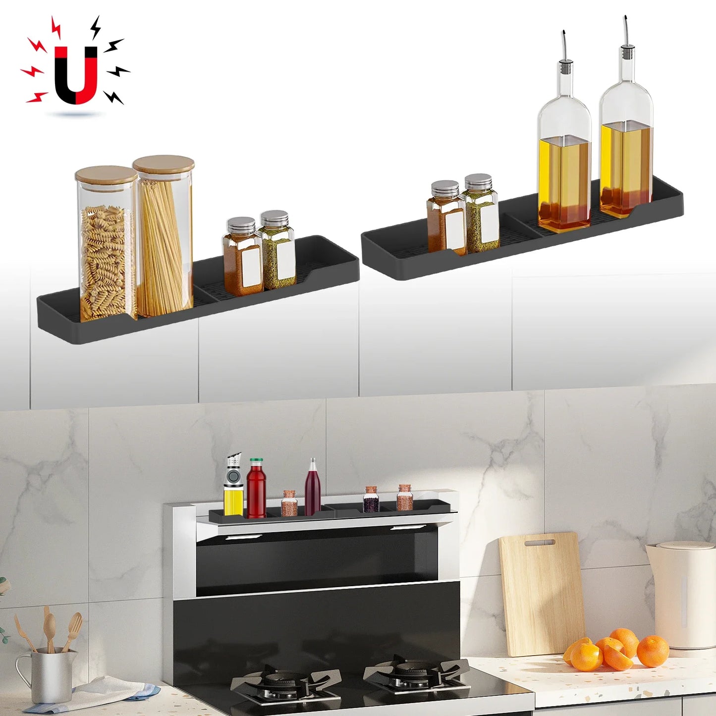 Magnetic Stove Shelft (2 Piece)