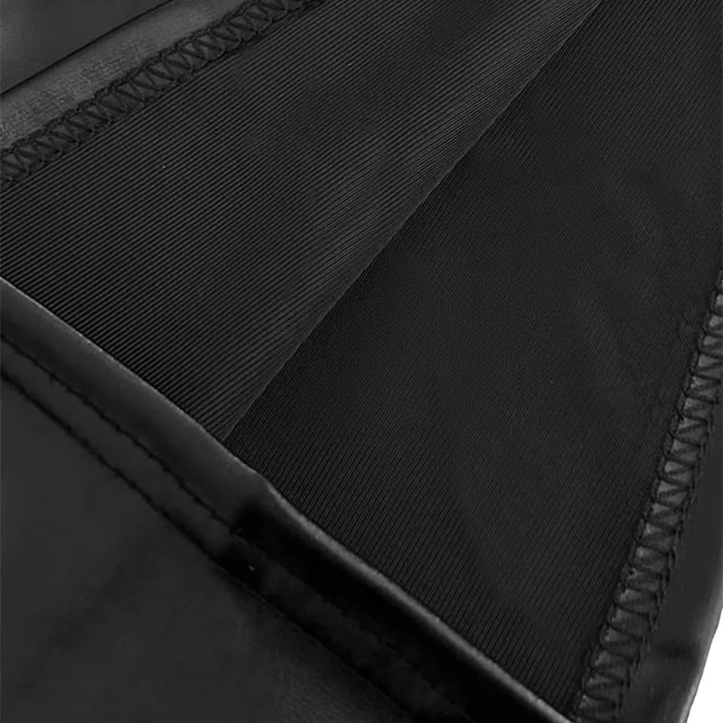 Falda Mini Elastica, Cuero Sintetico