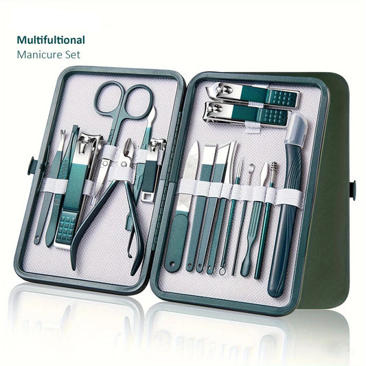 Multi piece Nail Care Kit and Travel Case